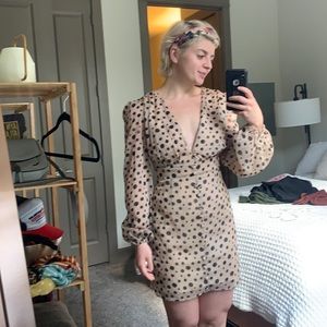 Nasty Gal Polkadot Tulle Dress